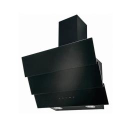 Вытяжка наклонная AMARI Trento 50 black glass цв.черный (Ш=50 см, стекло, 800 м3/ч, управл. сенсор+пульт ДУ)