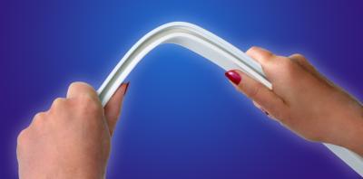 Карниз для ванной VANSTORE гибкий белый