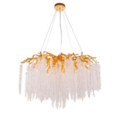 Люстра ЛАЙТ СФЕРА 2621E/8+4A OXD GD+CL Золото