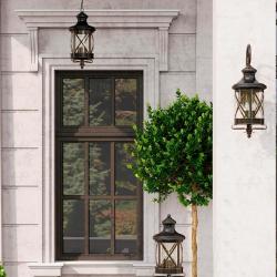 Фонарь ODEON Nature Sation 4045/3W Напольный Черный