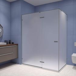 Душевое ограждение RGW SV-040Gr матовое стекло 100*90 см