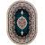 Ковер TEHRAN 7592 NAVI овал размер 1,5*2,25 м