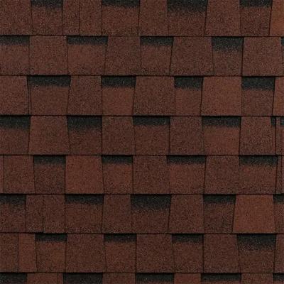 Гибкая черепица SHINGLAS Фазенда Красный