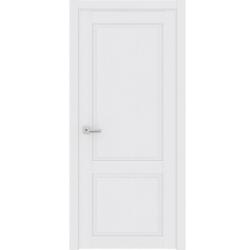 Дверное полотно LIST К-1 багет ясень белый/глухое багет 2000*700 мм