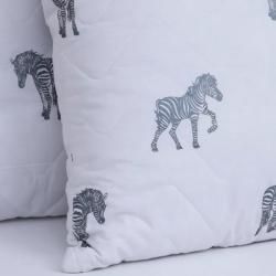 Подушка классическая ЛЕН ОТ ВАСИЛИСЫ The Дом Бамбук Белый 50*70 см