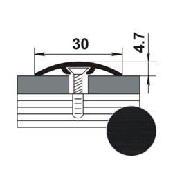 Профиль одноуровневый ЛУКА ЛС 04-2 ламинированный Венге 4094 0,9 м