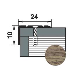 Профиль угловой ЛУКА ПУ 01 Дуб беленый 087 0,9 м