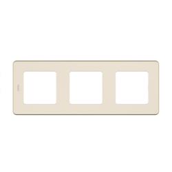 Рамка LEGRAND Inspiria 3 поста слоновая кость 673951