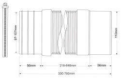 Труба фановая MCALPINE MRWC-F33PJ