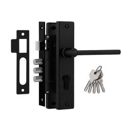 Замок врезной НОРА-М 708К Черный