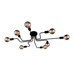 Люстра ЛИГА СВЕТА PC20854 BK/8C Черный