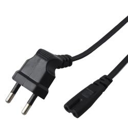 Шнур сетевой с вилкой REXANT с заземлением черный 1,5 м 11-1103