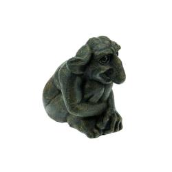 Фигурка 21см Садовый тролль, гипс сталь. /G030-21-101/Яблоко/