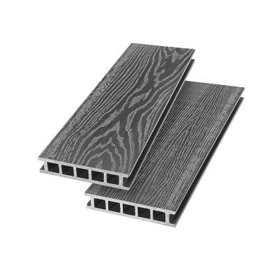 Террасная доска SAVEWOOD Fagus Серый 4000*144*28 мм