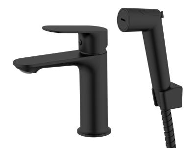 Смеситель для умывальника VODA Shore Black SHR27HB 