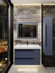 Тумба с раковиной LA FENICE Elba Twin 80 синий 