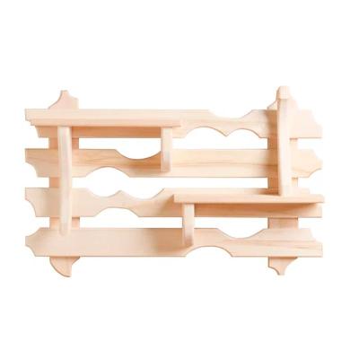 Полка для бани ДОБРОПАРОВЪ Лира 700*450*140 мм