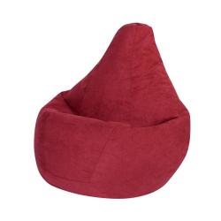 Кресло-мешок DREAMBAG Велюр Бордовый 95*135 см