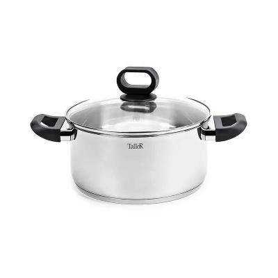 Кастрюля нерж. 3,2л /TalleR/