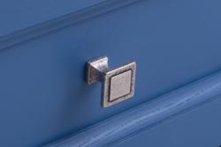 Тумба с раковиной ASB WOOD LINE Толедо 85 синий