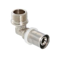 Уголок VALTEC комбинированный пресс 32 мм 1" НР VTm.253.N.003206