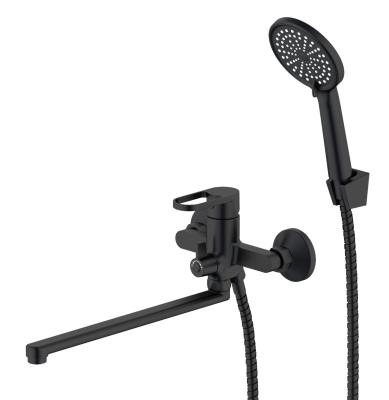 Смеситель для ванны VODA Harbor Black HR31B 