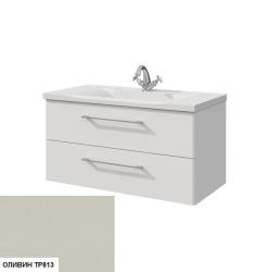 Тумба с раковиной CAPRIGO Accord 100 оливин 