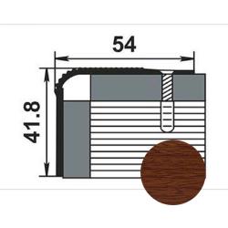 Профиль угловой ЛУКА ПУ 02 Орех 088 1,35 м