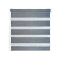 027.03 Рулонная штора День/Ночь Лайнс Светло-серый 52х150 /АС МАРТ/