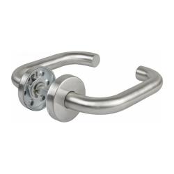 Ручка на розетке PALIDORE U2203 Сталь