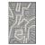 Ковер TUNIS 6604A L.GRAY / WHITE прямоугольник размер 1,56*2,3 м 