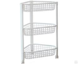 Полка угловая М-ПЛАСТИКА Евро 3 секции М2756