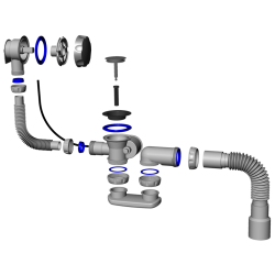 Сифон для ванны UNICORN S102