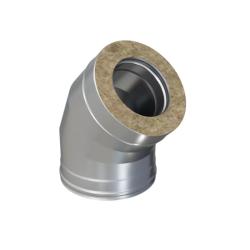 Колено-сэндвич FERRUM GS 30-50Z AISI 430 90° 0,5 мм 150/210 мм