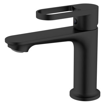 Смеситель для умывальника VODA Harbor Black HR26MB 