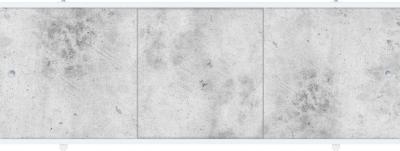 Экран для ванны МЕТАКАМ Премиум А Серый бетон 168 см