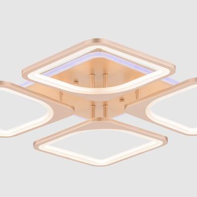 Люстра ЛАЙТ СФЕРА 3011/4B Champagne silver/RGB Серебро