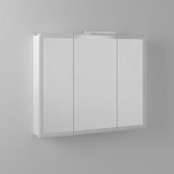 Зеркальный шкаф BRIZ Эстель свет 100,3*80 см