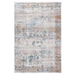 Ковер БЕЛЛА D008A - CREAM SHIRINK / VIZON FDY овал размер 2,0*4,0 м