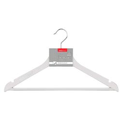 Вешалка-плечики пластиковая 43 см Кармен, дымчато-белый /Master House/