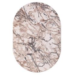 Ковер ARMINA 03819A GREY/BROWN  овал размер 2,0 х 2,9м