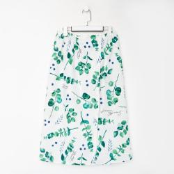 Парео для бани ЭТЕЛЬ Эвкалипт Белый, зеленый