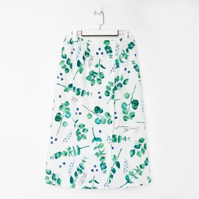 Парео для бани ЭТЕЛЬ Эвкалипт Белый, зеленый