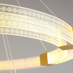 Люстра OMNILUX Misia APL.030.03.100 Золото