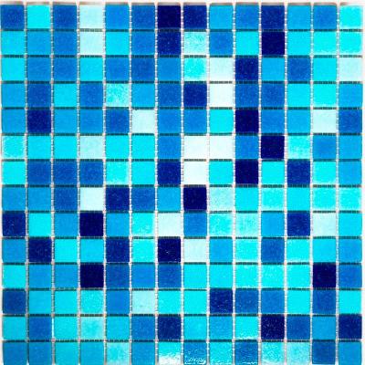 Мозаика KERAMOGRAD Голубой 30,5*30,5 см MC128