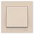 Выключатель SYSTEME ELECTRIC Atlas design 1 клавиша бежевый ATN000212