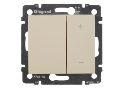 Светорегулятор LEGRAND Valena кремовый 774174