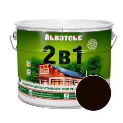 Декоративный антисептик АКВАТЕКС Венге 9 л