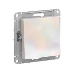 Механизм выключателя SYSTEME ELECTRIC Atlas design 1 клавиша жемчуг ATN000411