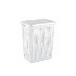 Корзина для белья БЫТПЛАСТ белый 30 л 431293316
